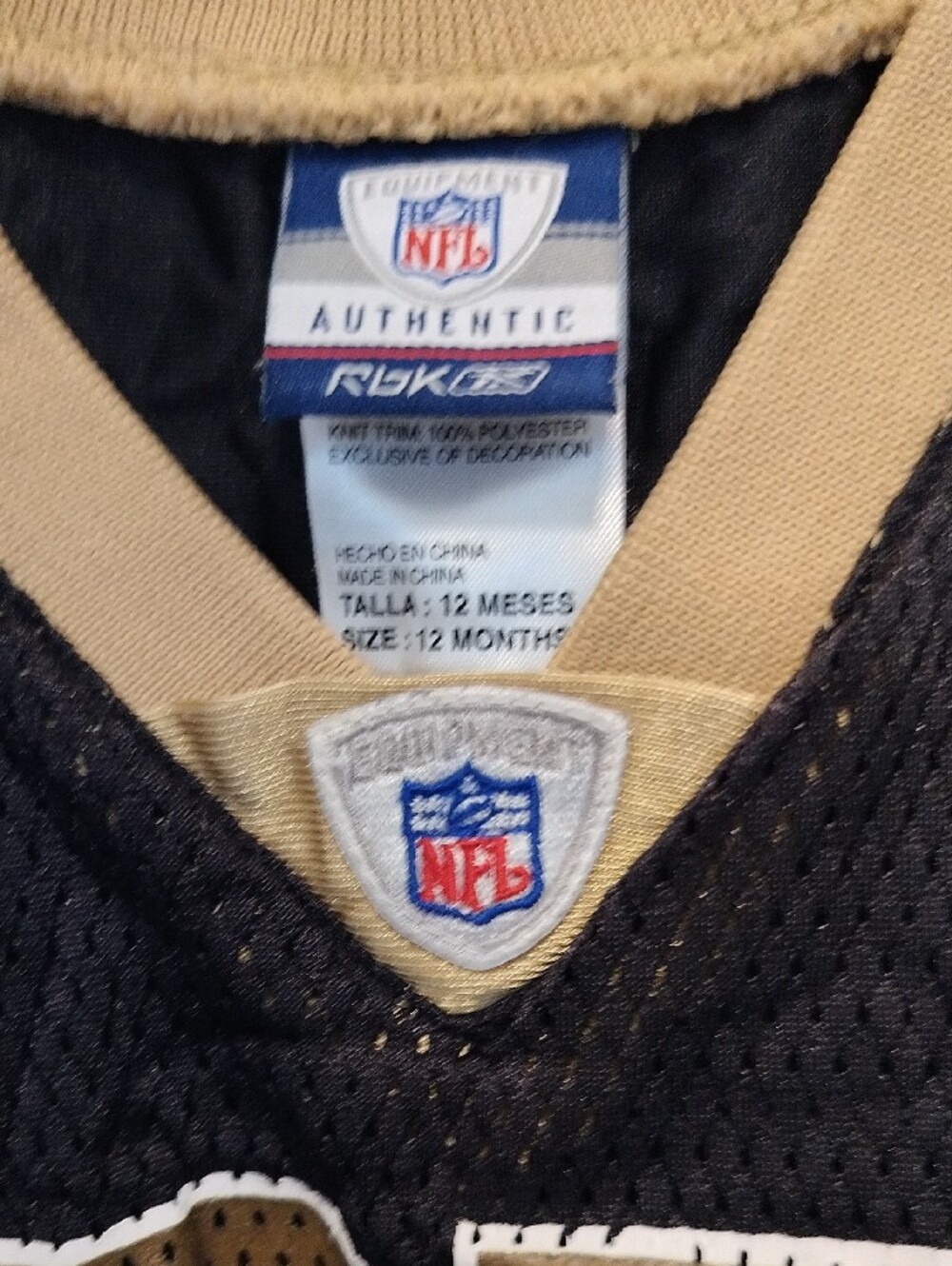 New Orleans Saints Reggie Bush #25 baby/toddler onesie jersey, - Picture 5 of 8